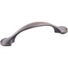 KasaWare K4133BORB-8 Half Foot Spoon Pull, Oil Rubbed Bronze - 8 Pack
