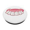 Dentures False Teeth PopSockets PopGrip: Swappable Grip for Phones & Tablets