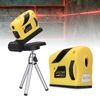 TOTMOX 2 Line 1 Point Horizontal and Vertical Red Measures 360° Laser Level Self-Leveling