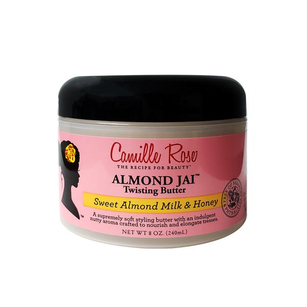 Camille Rose Almond JAI Twisting Butter Sweet Almond Milk & Honey 8 Oz.