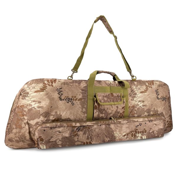 Skarabrae Pro Soft Bow Case Bow Carry Bag (Brown Python, XL)