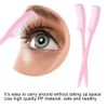 Eyelash Comb 25pcs, Eyebrow Eyelash Separator Comb Mini Comb Sets Makeup Tool for Eyelash Extension