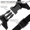 PUPTECK No Pull Dog Harness Soft Adjustable Basic Nylon Step in Puppy Vest Outdoor Walking with ID Tag Medium