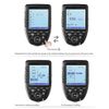 Godox XPro-C E-TTL Wireless Flash Trigger Transmitter for Canon EOS HSS 1/8000s TTL-Convert-Manual Function Large LCD Screen Slanted Design 11 Customizable Functions 5 Dedicated Group Buttons