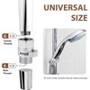 Shower Head Flow Restrictor Control Valve Shut Off for Hand Shower Bidet 1/2 Chrome