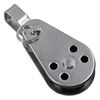 Pulley Block with Removable Pin and Bracket 26mm Diameter Stainless Steel 2pc