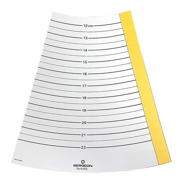 BERGEON BE6466 Gauge Bracelet for Bracelets, Polyvinyl Chloride