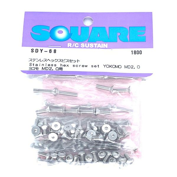 Stainless Steel Hex Screw Set for Yokomo MD2.0
