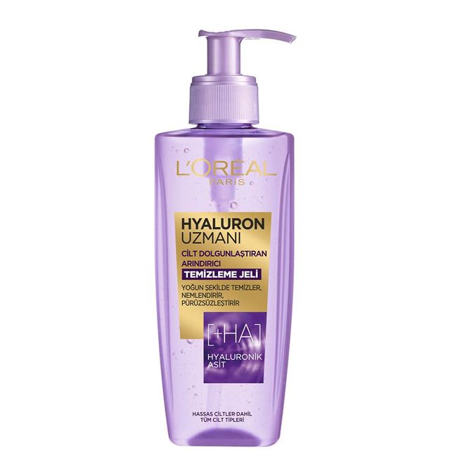 L'Oréal Paris Hyaluron Uzmanı Cilt Dolgunlaştıran Arındırıcı Temizleme Jeli (200 ml)