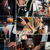 21 Pcs Professional Cocktail Shaker Set 25oz Martini Shaker Bar Tools Bar Set