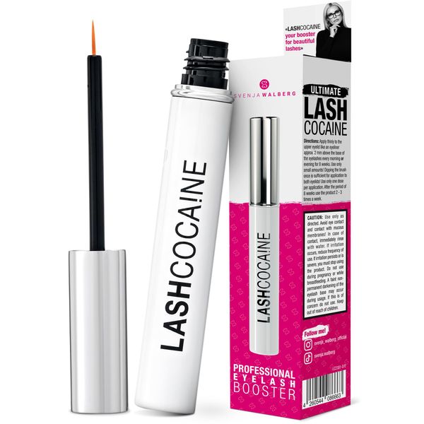 LASHCOCA!NE eyelash growth serum to grow longer & fuller eyelashes | vegan lash enhancing serum MADE in GERMANY | test winner “VERY GOOD” for eyelash extensions | long eye-lashes by Svenja Walberg