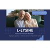 L-Lysine 500mg Free Form – Vegan Capsules – immune support Plant-Based complex 1