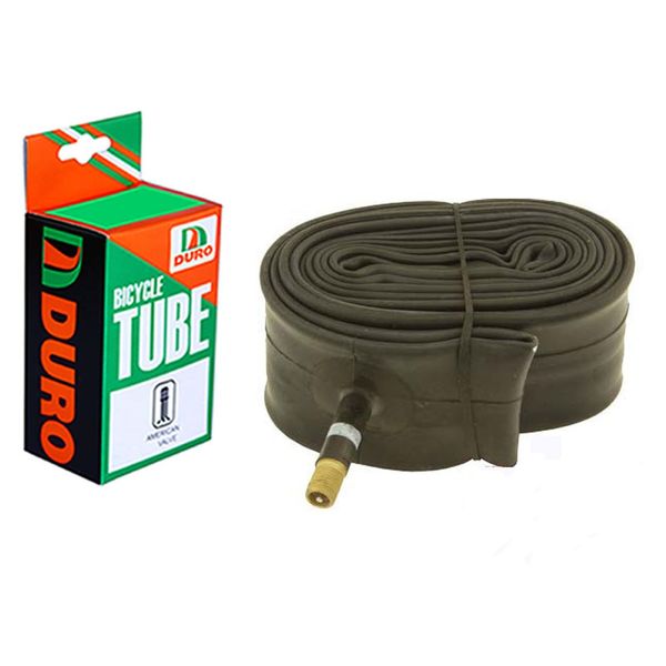 Duro Bicycle Tube 24" x 1.75"/2.125" (33mm) Standard American/Valve