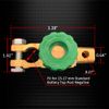 Ampper Top Post Battery Disconnect Switch, Battery Master Switch Isolator for Power Disconnect Cut Off
