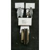 Shower Door Hinge  WITH CUSTOM 10 DEGREE PIN FOR WATER TIGHT CLOSE