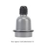 Waterproof Anti Melting E27 Lamp Holder Set of 3 Good Heat Insulation Adjustable Function Premium Shell Standard Interface