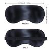 Silk Eye Mask, 2 Pack Natural Silk Sleep Mask with Adjustable Strap and Ear Plugs, Eye Sleep Shade Cover, Blocks Light Sleeping Eye Mask for Women Men