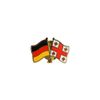 Flaggenfritze® Friendship Pin Germany - Georgia