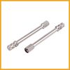 Partuto 4" Straight Metal Tyre Valve Stem Extension Rod Wheel Adapter Replacement