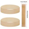 BLMHTWO 2PCS Silicone Wig Grip Band, Waterproof Sweatproof Wig Grip Headband Non-Slip Wig Band Stretchable Wig Grip Headband for Keeping Wigs in Place Women Men (Light Brown)