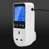 diymore 13A Thermostat Socket with Clock Timer,2900W Temperature Controller Thermostat Plug with Sensor for Greenhouse Aquarium Refrigerator