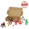 Zing StikBot Christmas Crew Pack - Santa, Snowman, Elf, Gingerbread Man, Reindeer, Nutcracker