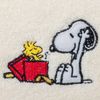 Tsujicel Snoopy Mini Towel 25cm Embroidered White