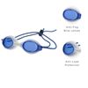 Dolfin Bungee Racer Swim Goggles (Blue Clear)