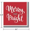Creative Converting Winter Wonder Napkins, 6.5", Multi-color