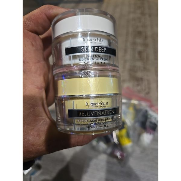 NEW DR. JEANETTE GRAM REJUVENATION & Skin Deep Creme, SEALED