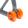 Motorcycle Front and Rear Paddock Stand with L-Adapter Combo Pack