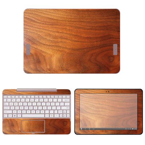 Decalrus - Protective Decal Wood Skin Sticker for Asus Transformer Book T101HA (10" Screen) case Cover wrap AStransformerbkT101ha-155