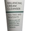 Clean beauty Balancing Cream FACE Cleanser Tea Tree  Bentonite Problematic Skin