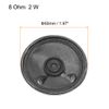 sourcing map 2W 8 Ohm DIY Magnetic Speaker 50mm Round Shape Replacement Loudspeaker