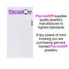 PiercedOff Black PVD over Titanium Nose Ring - Thickness 20GA (0.8mm) / Diameter 8mm