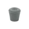 PCP Replacement Walker/Commode Tips, 7/8 inch / 2.2 cm Diameter (Gray, Set of 4)