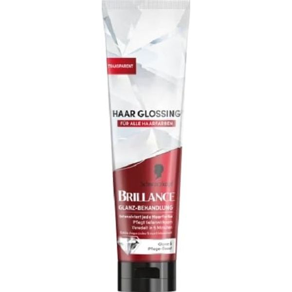 Brillance Shine Treatment, Hair Glossing Neutral (150 ml), Nourishes and Intensifies Hair Colour, Can Be Used Like a Hair Mask, Lasts up to 6 Hair Washes