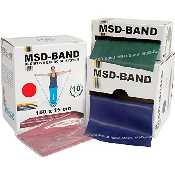 MSD Band, 22.5 m, verschiedene Stärken (Grün)
