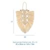 Trimits Make Your Own Macramé Decoration Kit, Natural Feather