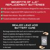 Yuasa YB9L-B Powersports Replacement Battery