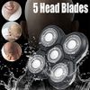 Shaver Replacement Shaver Head Blade,5 Heads Beard Cutter Replacement Blade,Universal Electric Razor Shaver Head for Head,Face