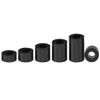 400 PCS Black Standoff Spacers Nylon Insulation Washers for M3 M4 Screws