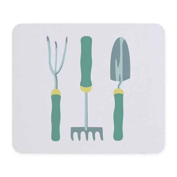 CafePress Gardening Tools Mousepad Non-Slip Rubber Gaming Mousepad