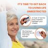 Ultimate No Mess Hemorrhoid Pads for Fast Relief - Premium Pads for Use with Cream for Itching and Bleeding - Includes Tuck-it Applicator to Prevent Mess On Your Hands and Underwear