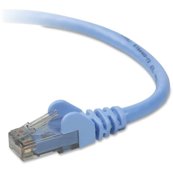 Belkin CAT6 Snagless Patch Cable 10-ft L Blue BLKA3L98010BLUS