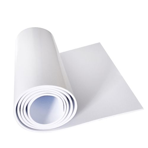 MXCELL Foam Sheets with Adhesive Backing, 11.81 in x 59 in x 1/4 in White Closed Cell Neoprene Cushion Mat EVA Foam Insulation Padding Soundproof Sheet Rolls for Crafts DIY Projects