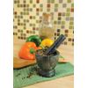 Fox Run Marble Mortar and Pestle, Green , 3"