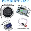 Safe Replacement Keypad Lock Set Electronic Safe Lock with Solenoid Lock