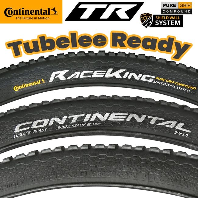 Continental Ruban TLR 29 E-25 Folding Tyre MTB Tyres 29”+ - folding