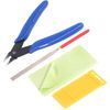 Rustark 10Pcs Model Tools Craft Set Modeler Building Kit for Gundam Basic Model Assembling, Building and Repairing
